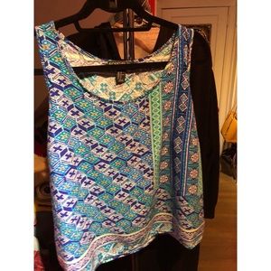 Forever 21- Blue print tank top